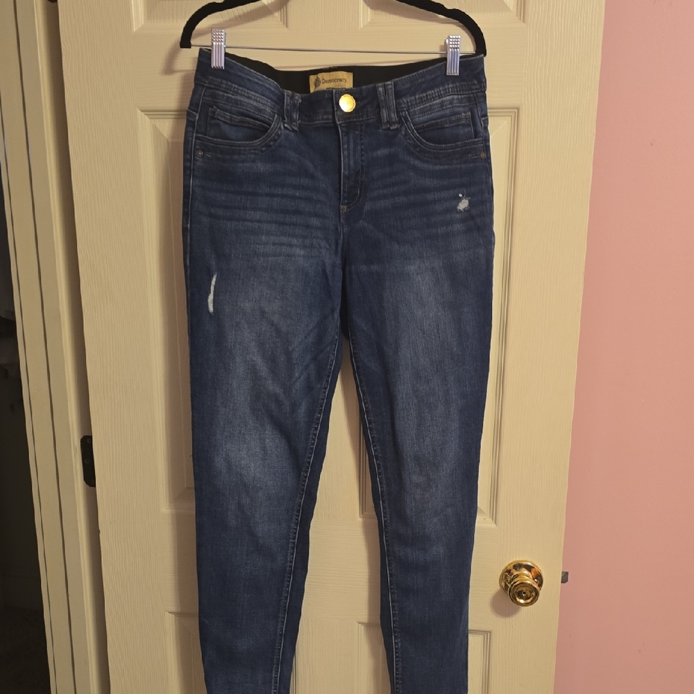 Democracy Dark‎ Blue Skinny Jeans